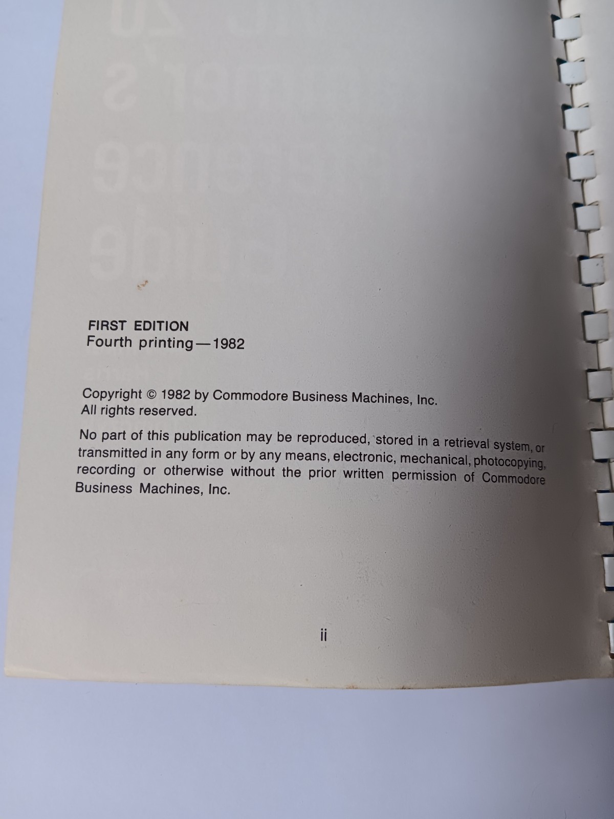 Commodore Vic 20 Programmers Reference Guide Softcover