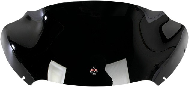 Klock Werks Sport Flare Windshield 9" Opaque Black Harley Davidson Road Glide