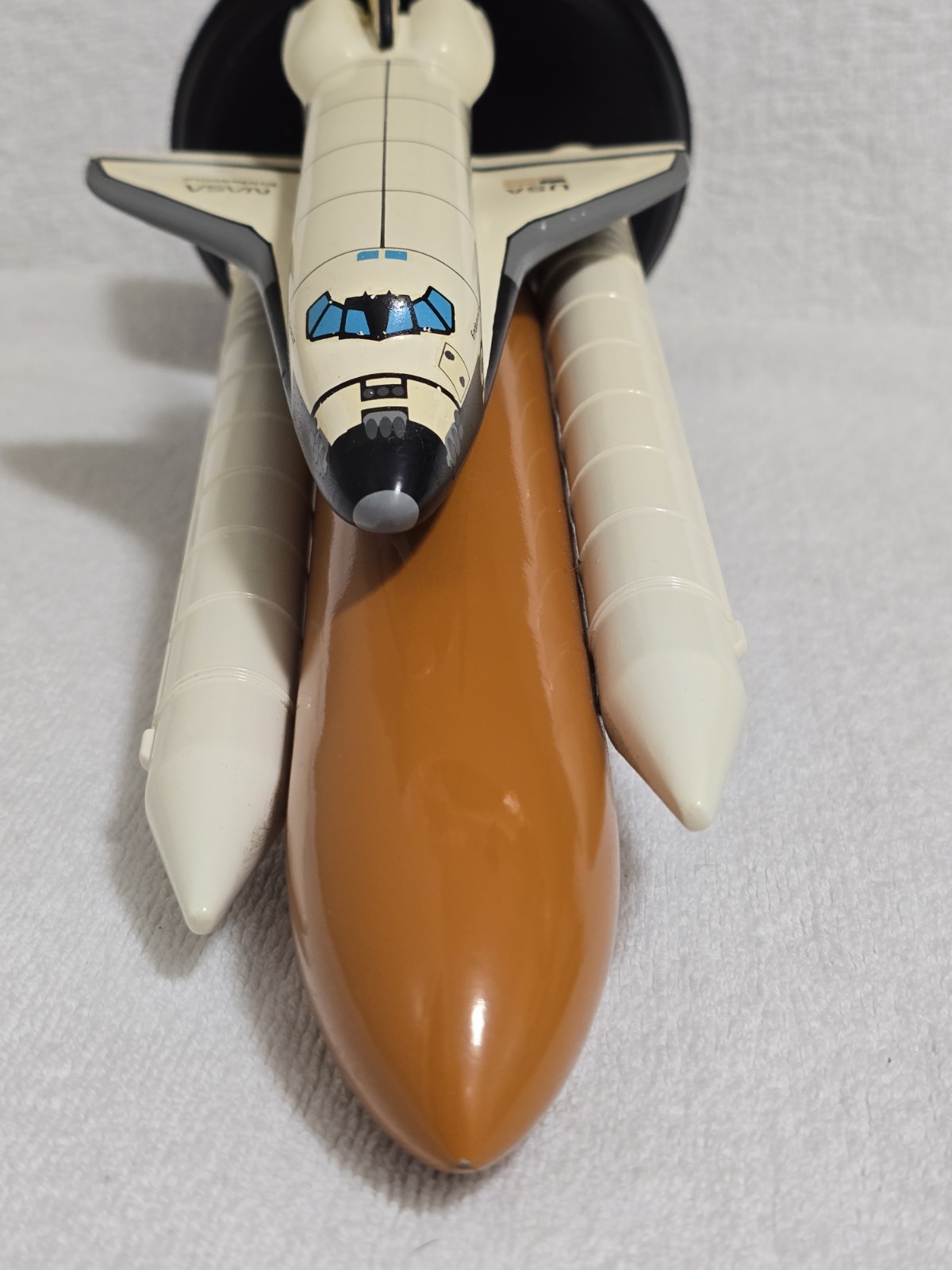 VTG Space Shuttle Endeavour Full Stack 1/200 Scale Desktop Display Model READ