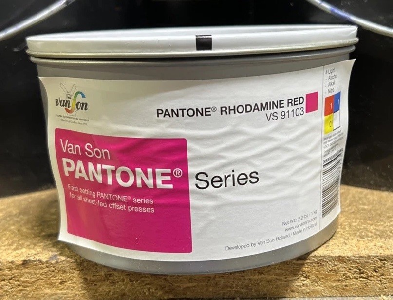 Van Son Pantone Rhodamine Red VS91103 - 2.2lb can