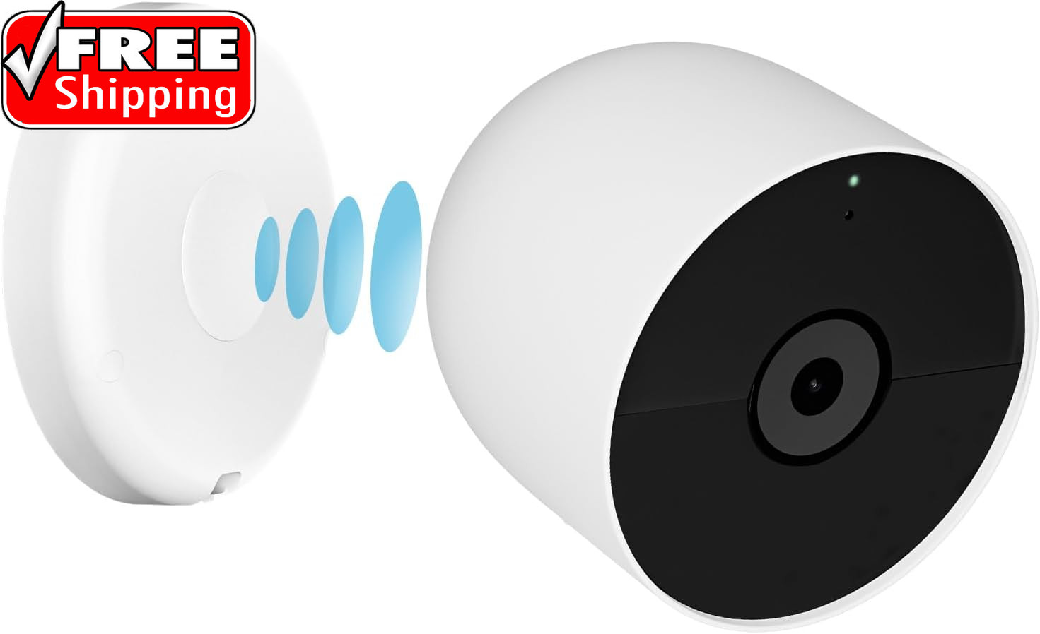 Magnetic Wall Mounts Compatible with Google Nest Cam Outdoor or Indoor, Battery