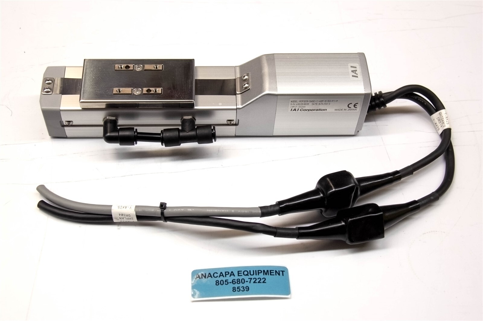 IAI RCP2CR-SA5C-I-42P-3-50-P1-N Robo Cylinder Electric Actuator USED (8539)R