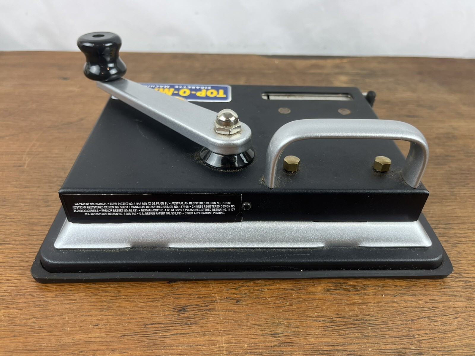Top-O-Matic Cigarette Rolling Machine