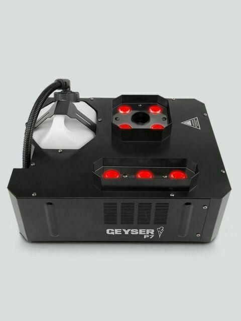 Chauvet Geyser P7 Fog Machine with Pyrotechnic-Like Effect - Black