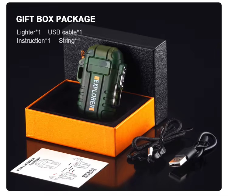 Dual Arc Plasma Rechargeable Lighter