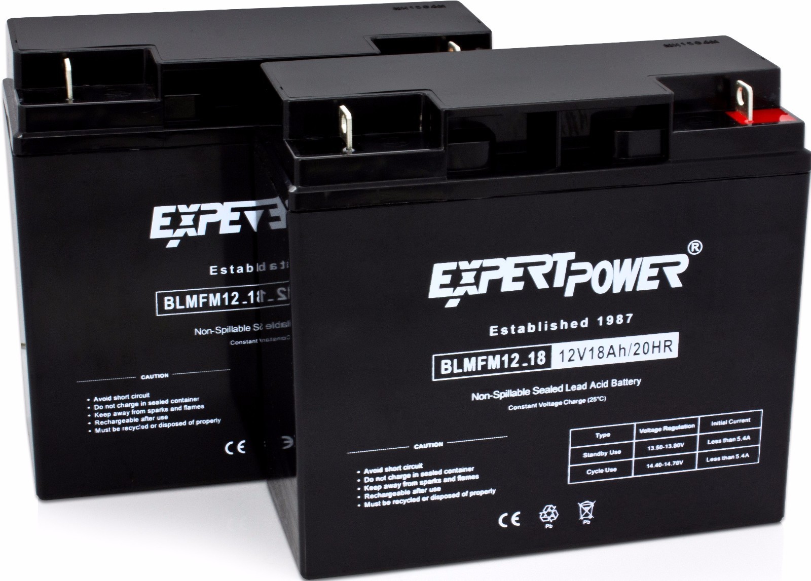 2 PACK Expert Power APC RBC7 Cartridge Battery Replacement for UPS Backup System