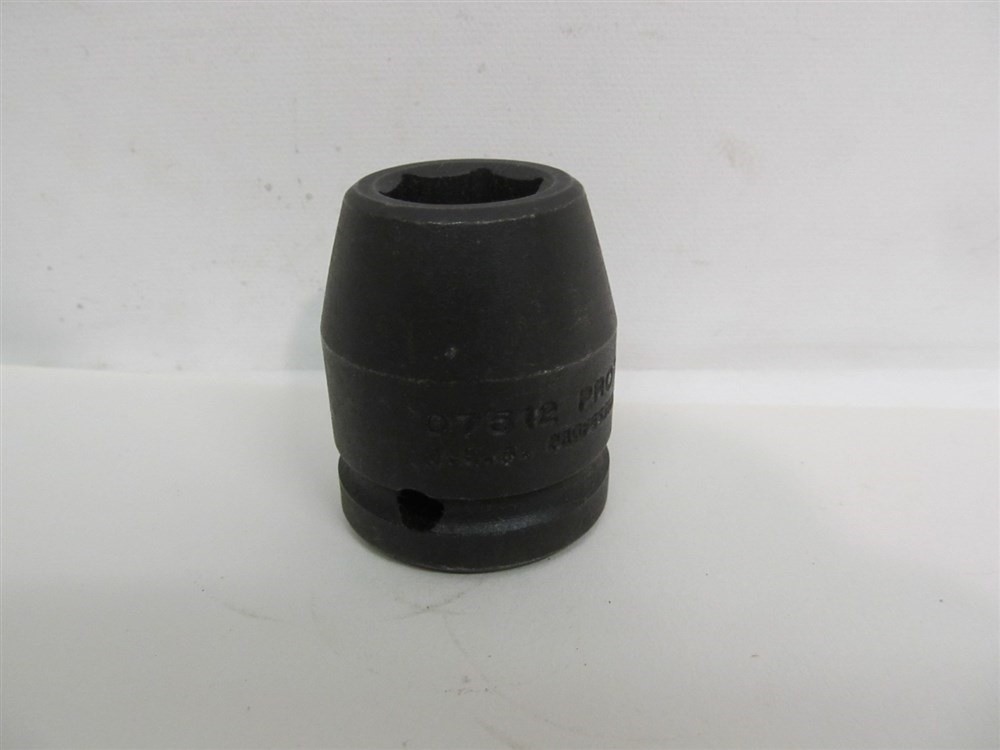 Proto J07512 , 3/4" Standard Impact Socket, 3/4" Drive, 6 Point