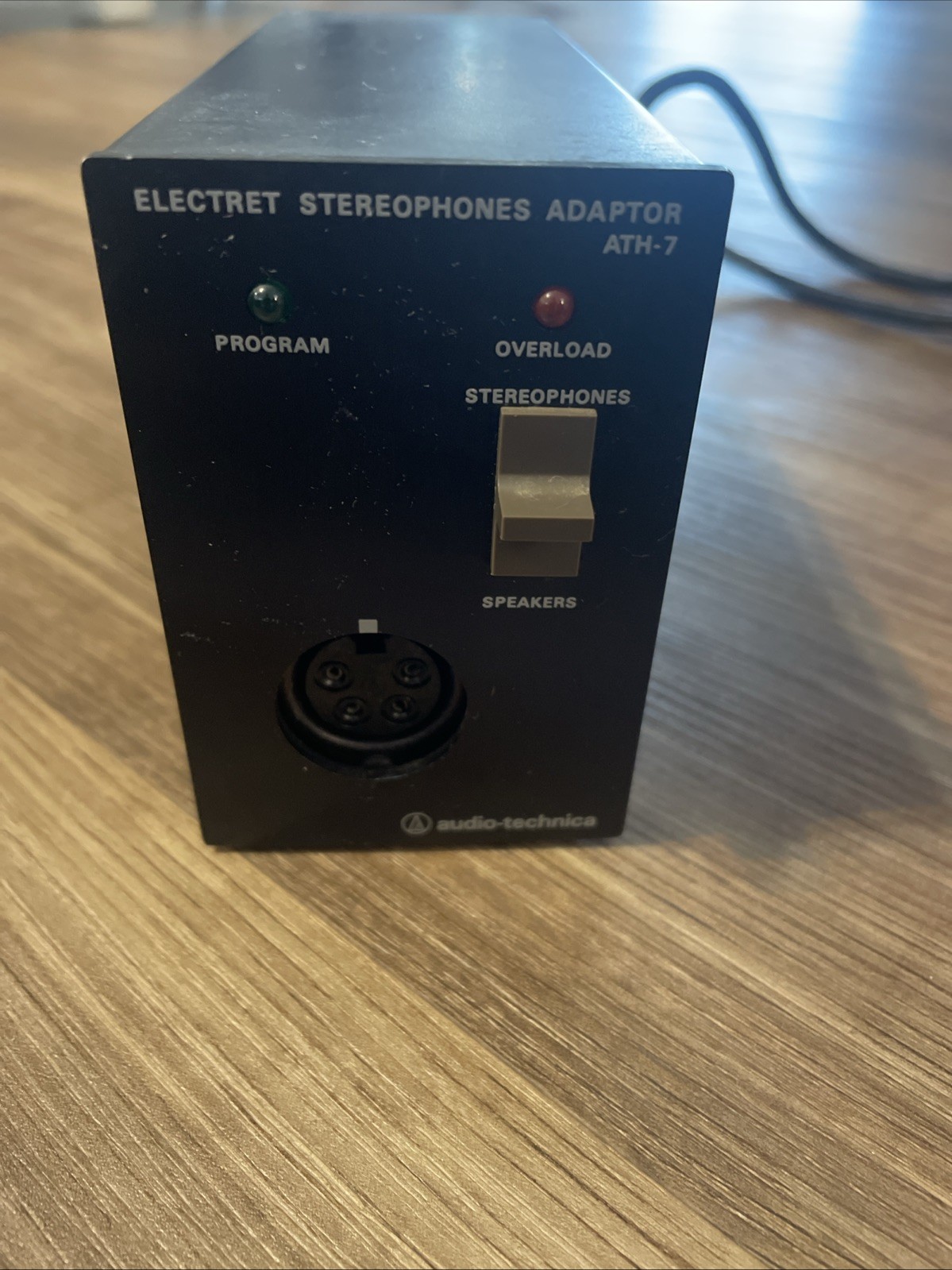 Audio Technica - ATH-7 Electret Stereophones Adapter , untested, Tokyo, Japan