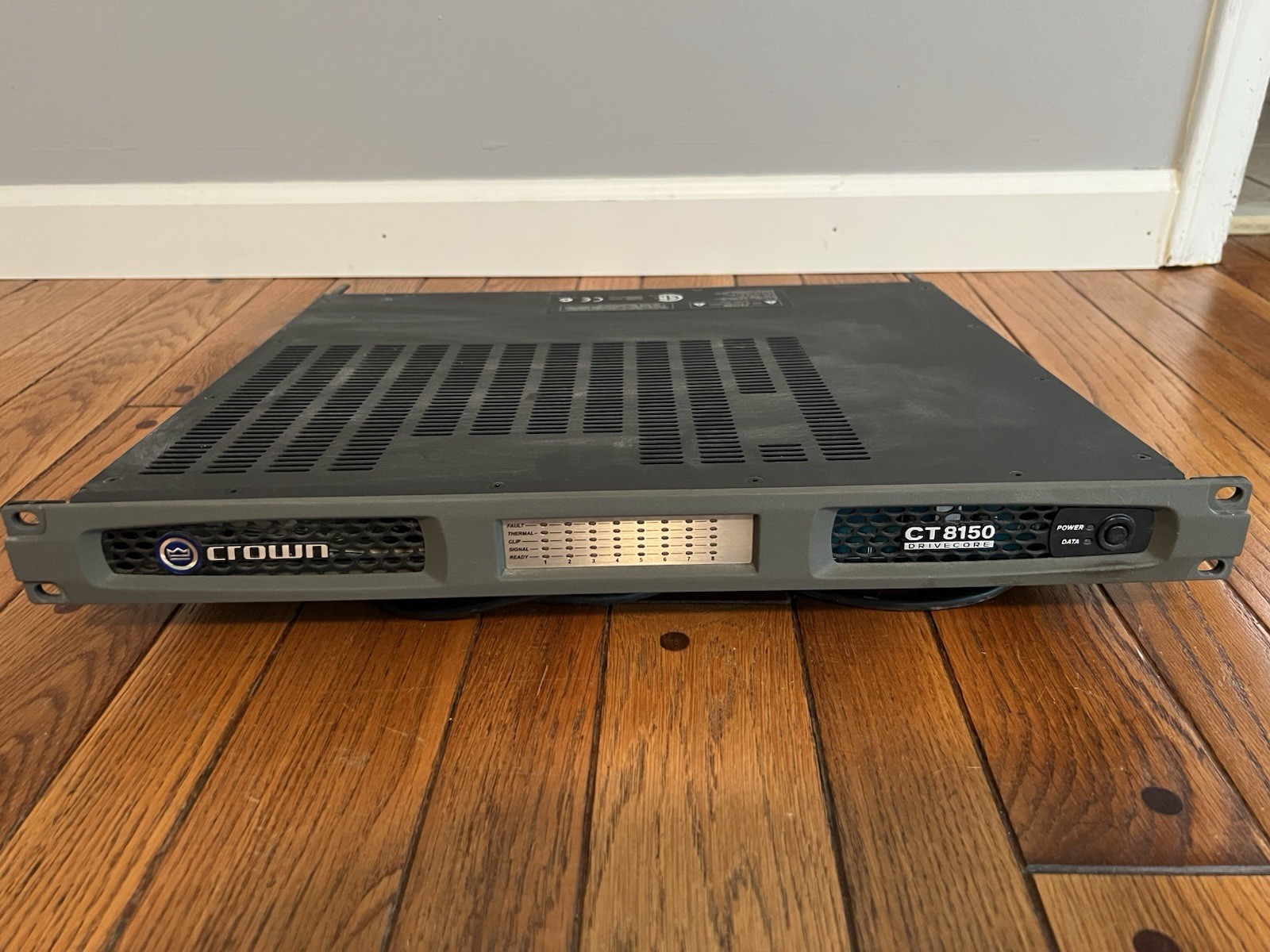 Crown Audio CT8150 8-Channel Amplifier Amp CT-8150 Rack Mounts Included