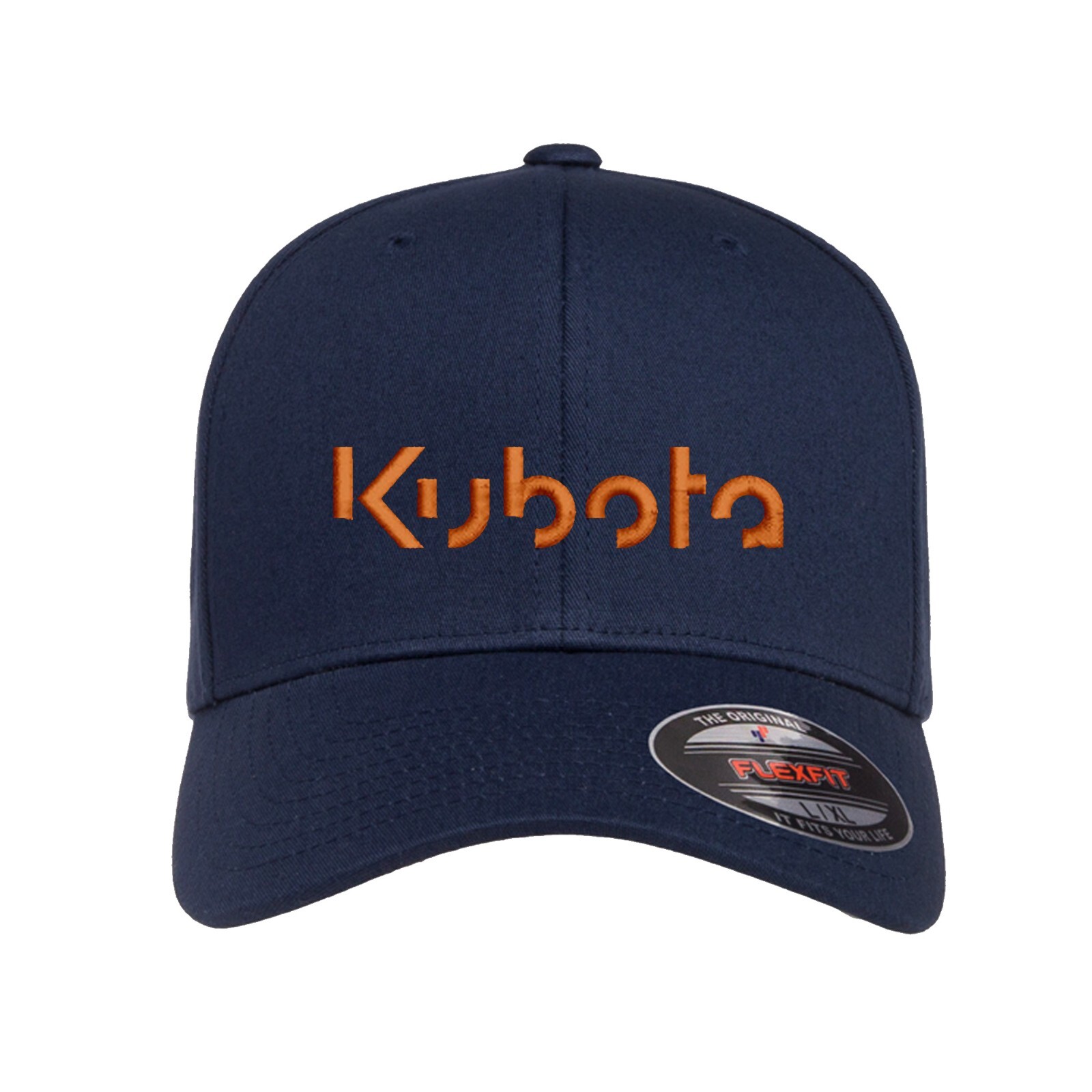 KUBOTA Tractor Flexfit Hat Heavy Duty Equipment Dad's Bday Gift for Him Cap