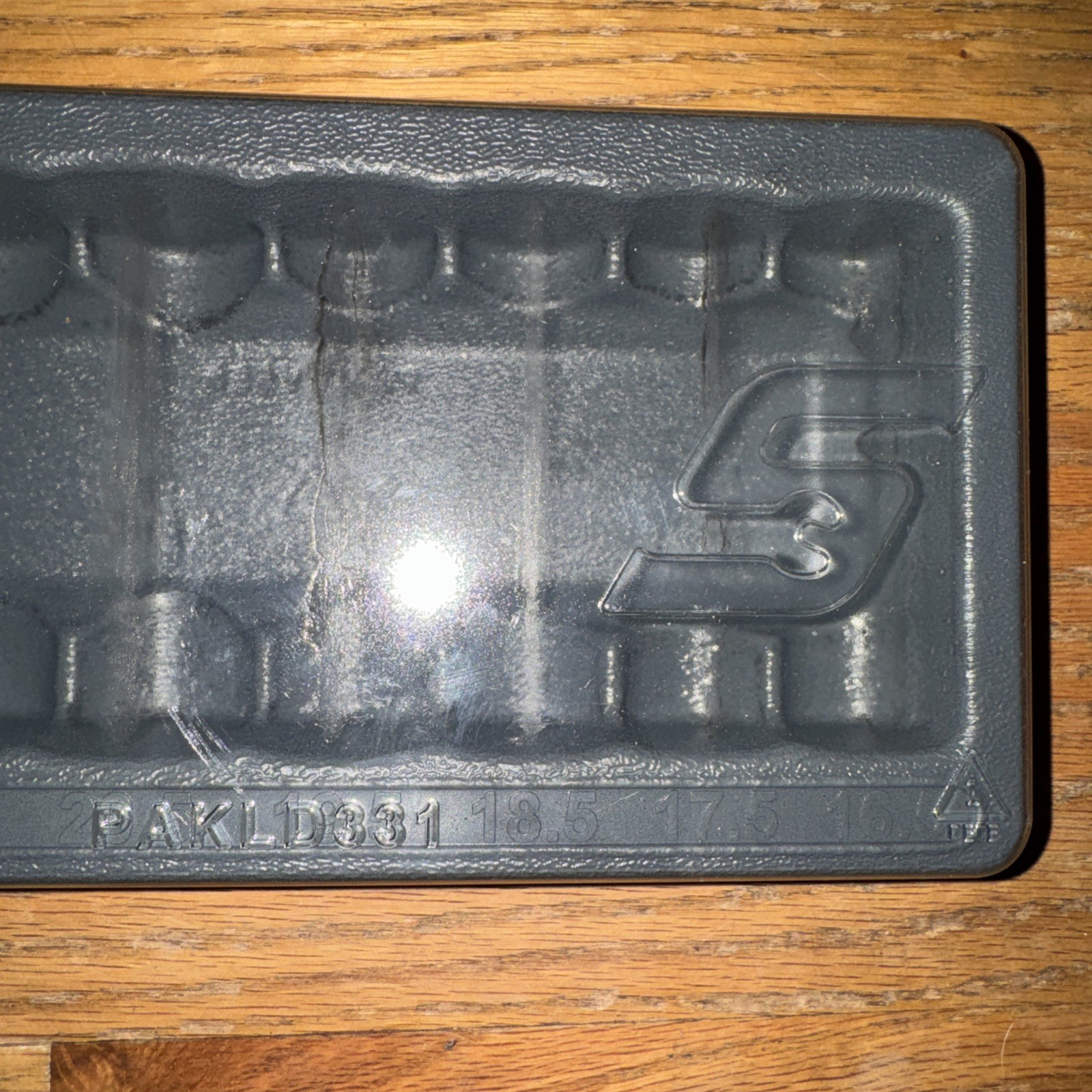 Snap-On Empty Tool Tray PAKLD331 Half Size .5 Deep Metric Sockets 16.5 - 22.5