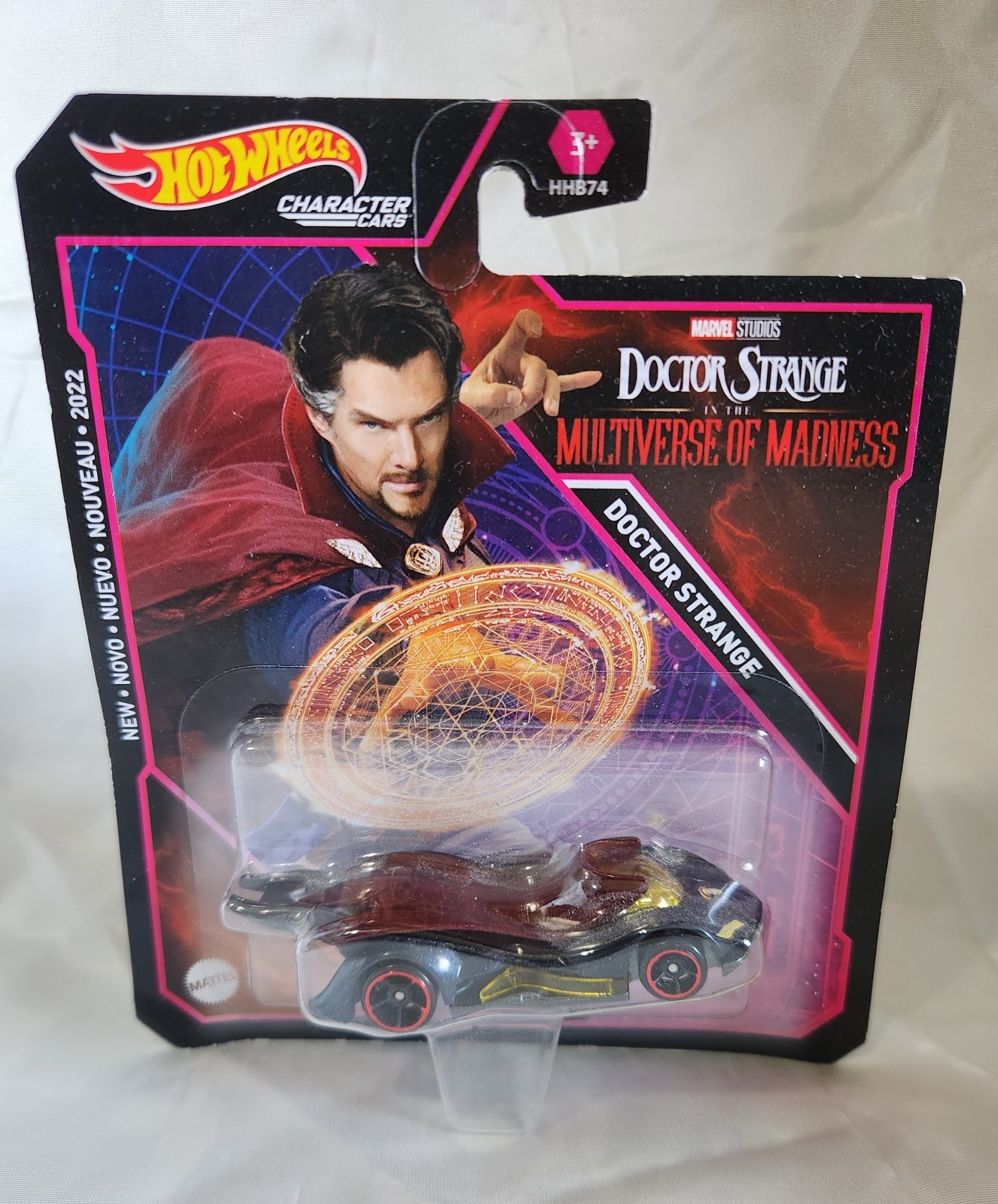 Hot Wheels Character Cars Marvel Doctor Strange 2022 Mattel New