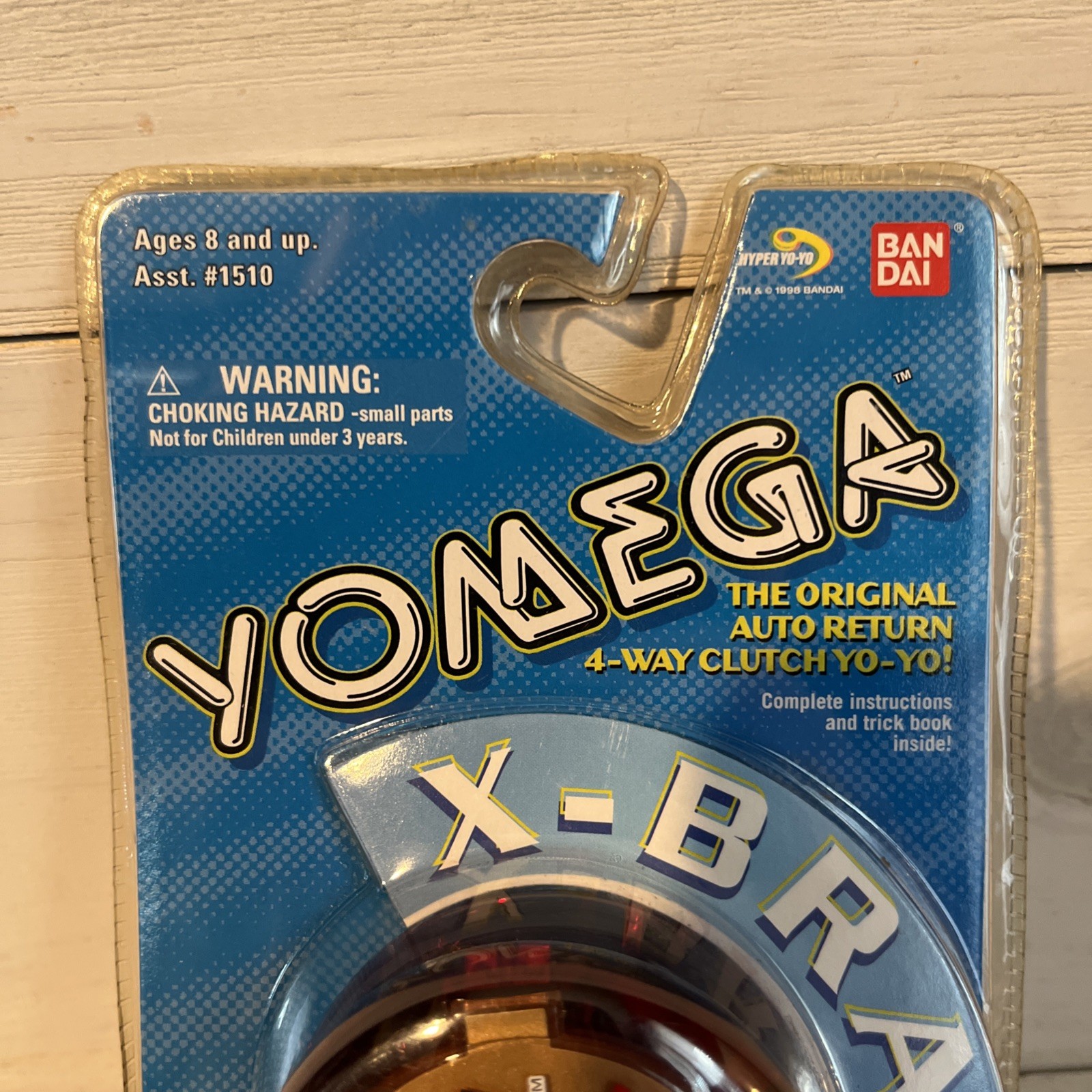 NEW Bandai 1999 Vintage Yomega X-Brain Yo-Yo RED #1510 RARE