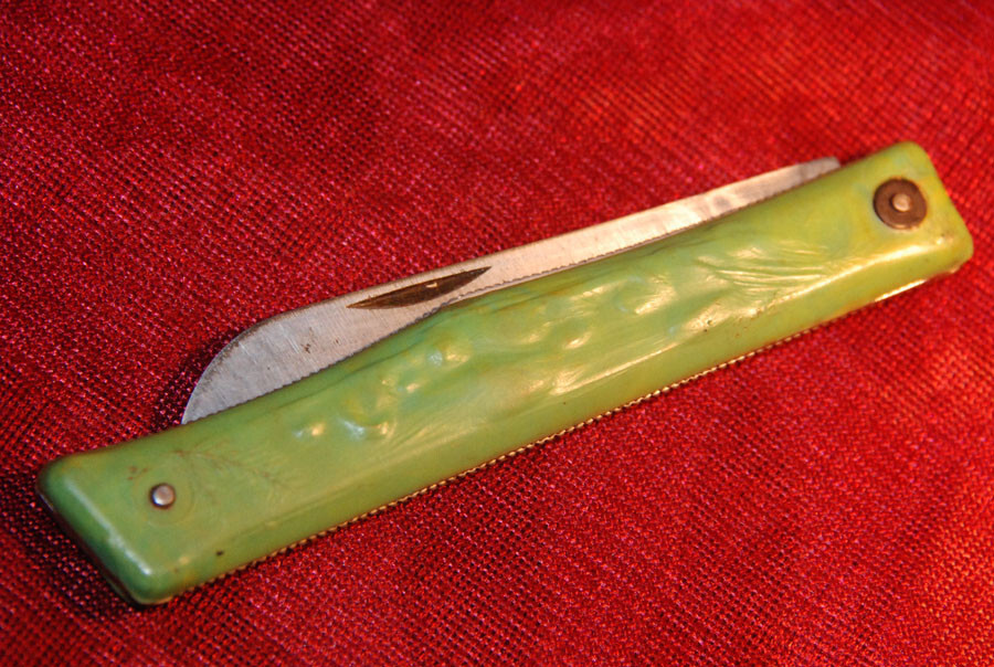 Soviet Pocket Folding Knife Vintage Original  Made in USSR