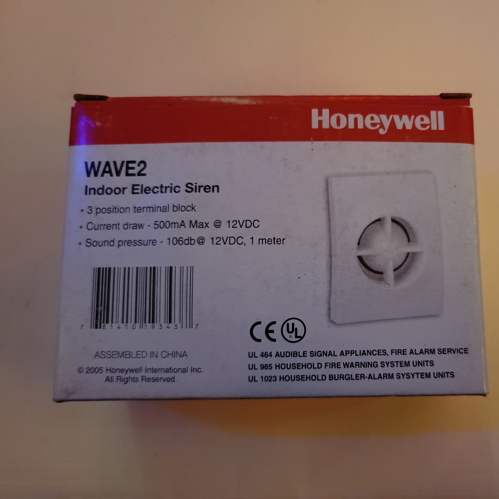 HONEYWELL WAVE2 TWO-TONE SIREN (NEW)