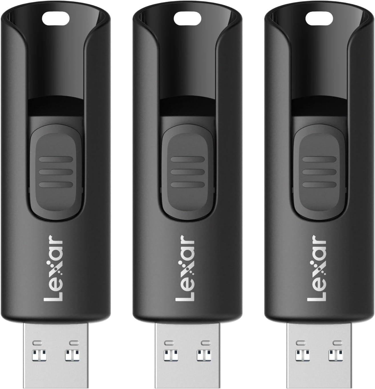 64GB USB 3.2 Flash Drive 3-Pack – Fast, Compact, Secure Storage