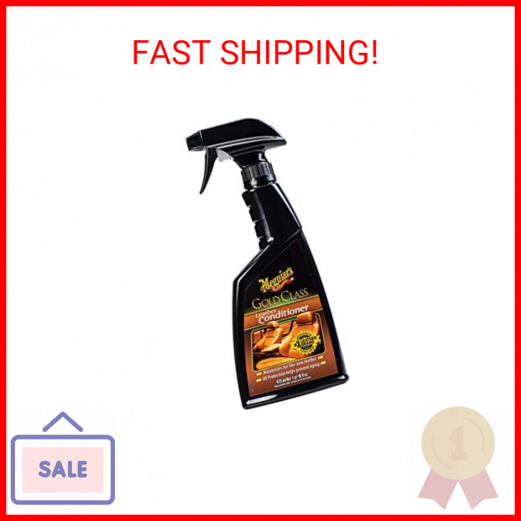 Meguiar's Gold Class Leather Conditioner Spray - Premium Car Leather Conditioner