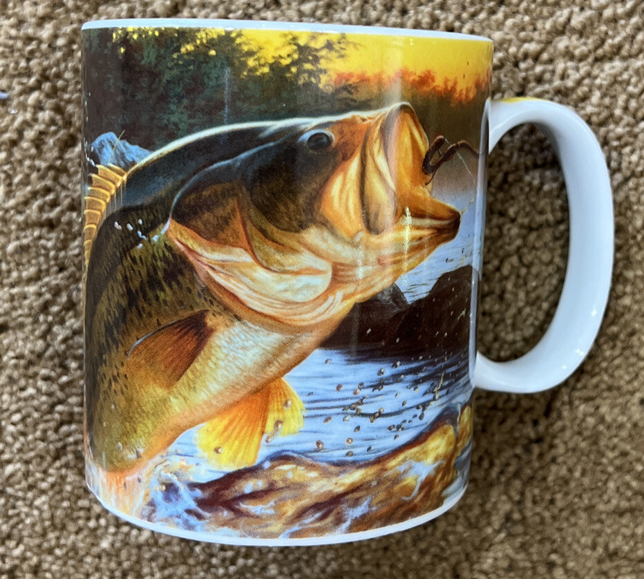 ReflectiveArt Ceramic Coffee Mug Strike Force Bass New