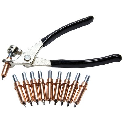 Allstar ALL18221, Cleco Pins 1/8 in OD Set of 10 Cadmium Steel Plated