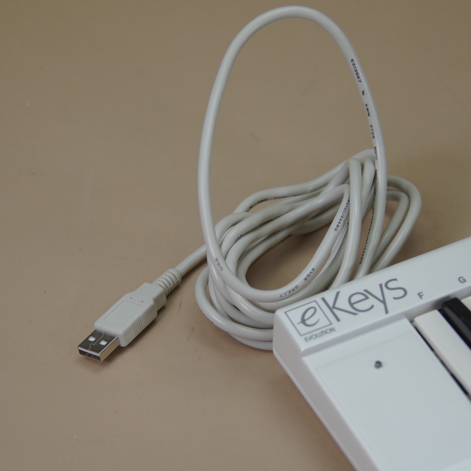 M - Audio Evolution eKeys 37 Musical Keyboard USB Excellent Test with Software!!