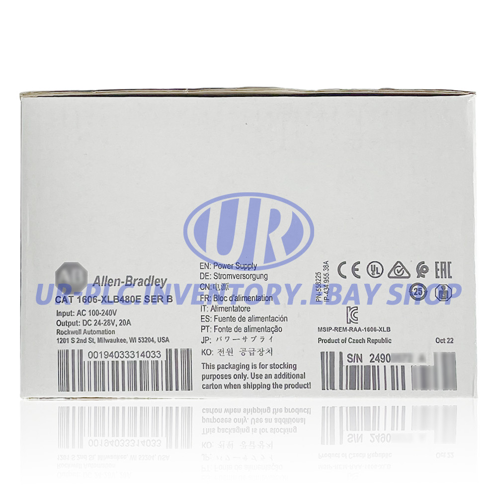 NEW IN BOX Allen-Bradley 1606-XLB480E Factory Sealed 1606XLB480E