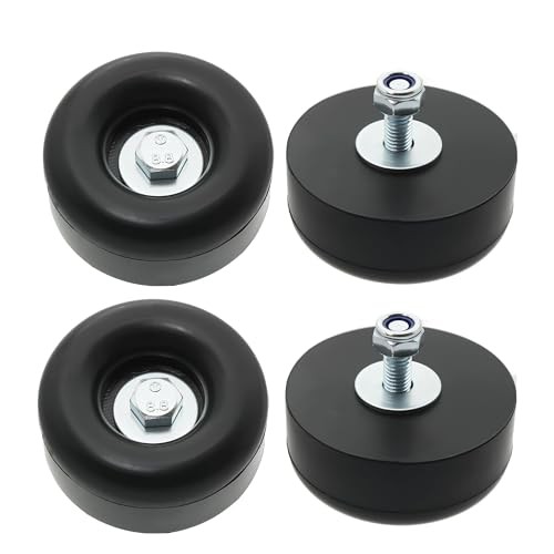 Heavy Duty Rubber Anti Vibration Feet for Generators, Pressure Washers, Air
