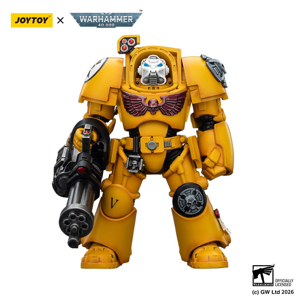 JOYTOY Warhammer 40K 1/18 Action Figure Imperial Fists Terminator 3