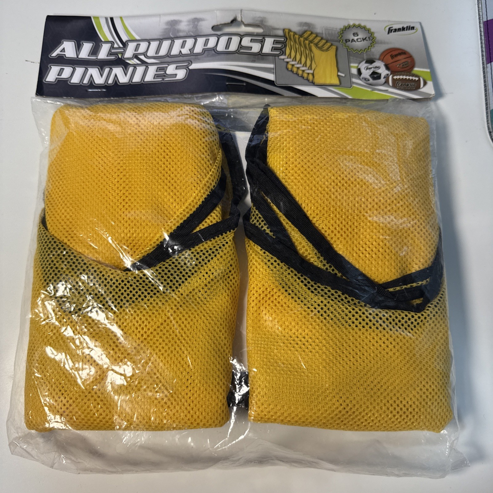 Franklin Youth All-Purpose Pinnies brand new pack of 6