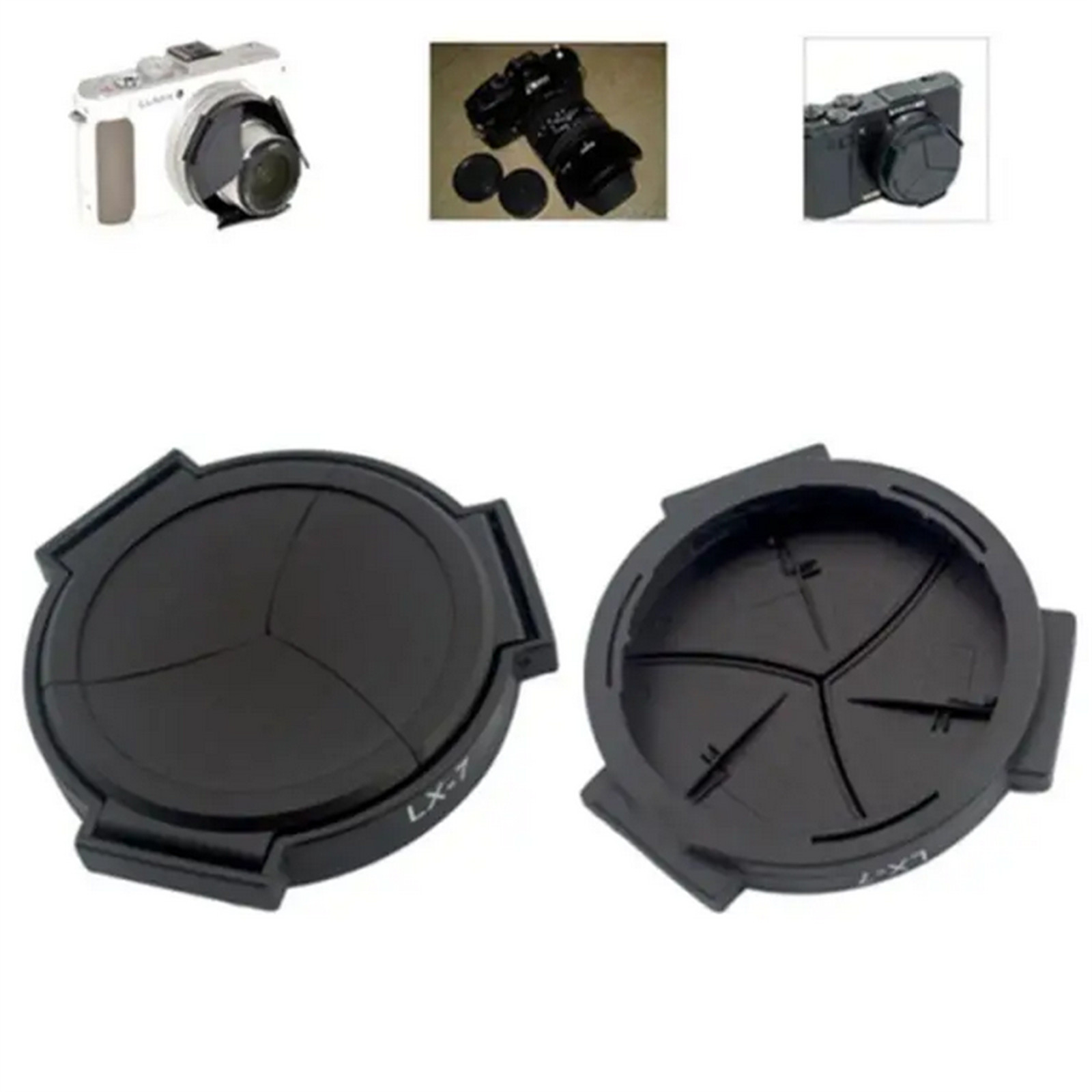 Auto Open & Close Lens Cap Cover For Panasonic DMC-LX7 LX-7 Camera Replacement