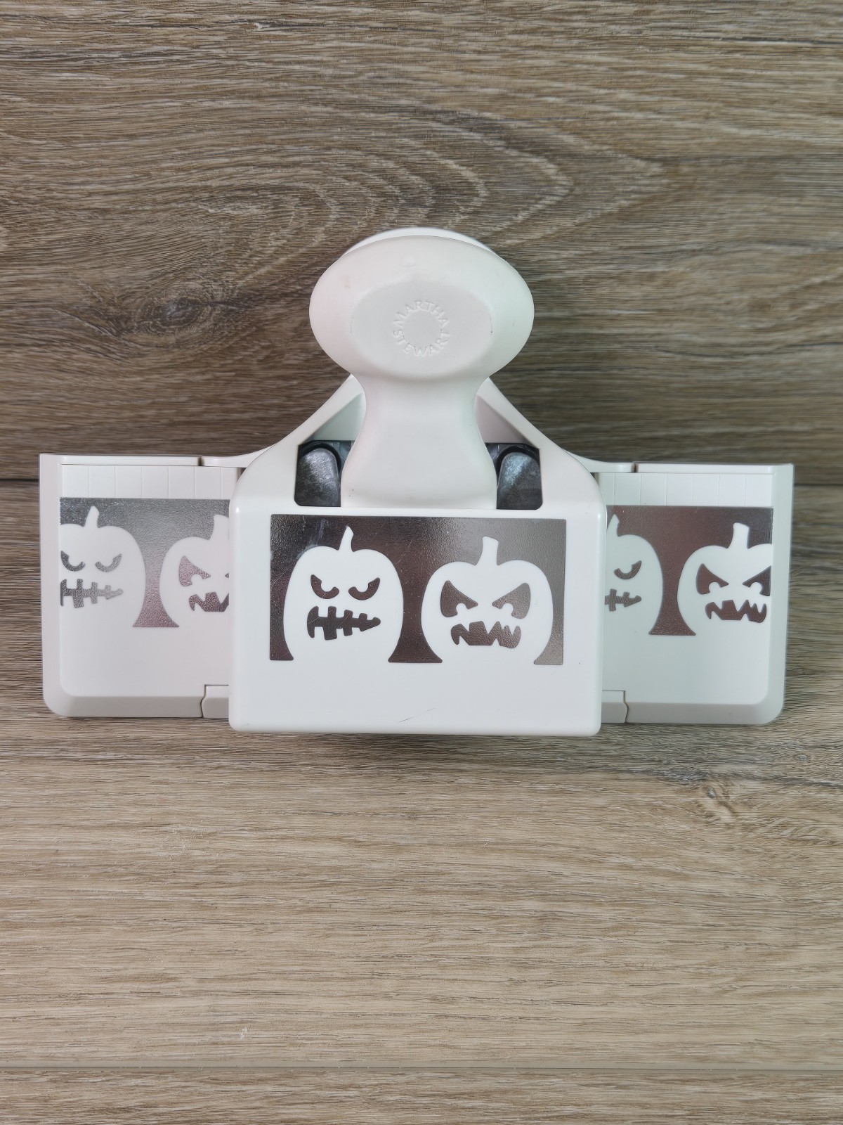 Jack O'Lantern Pumpkin Border Edge Paper Punch, Martha Stewart, Halloween, Used