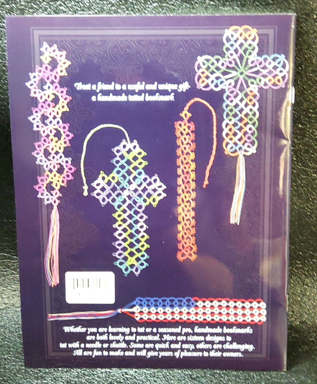 Tatted Bookmarks Needle & Shuttle 16 Designs Handy Hands