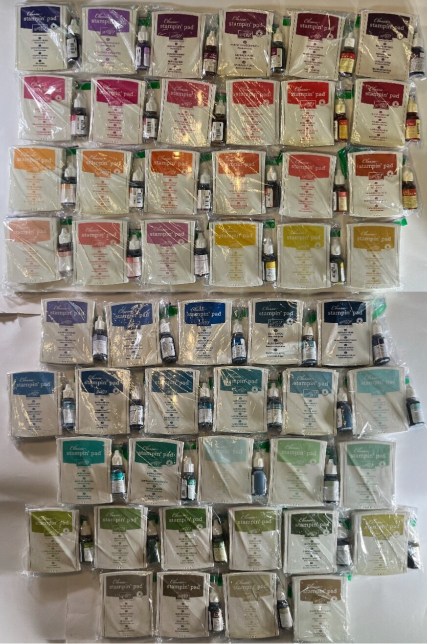 Stampin' Up Classic Inkpad with Ink Refill Bottle (Batch 1) - Select a Color