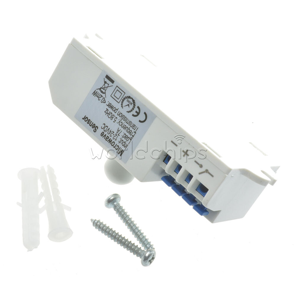 10PC SK-807K-DC DC12V-24V 5.8GHz Microwave Radar Sensor Light Switch Body Motion