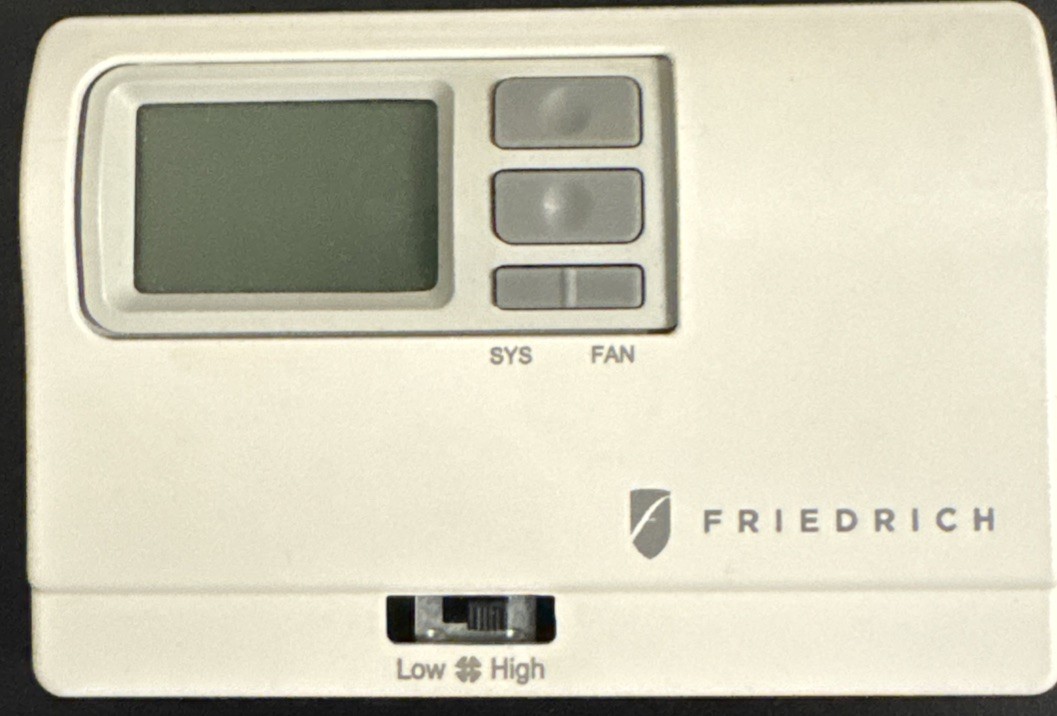 Friedrich Digital Wall Thermostat PCB1347-1A AU7845 JCM Controls Heat Cool PTAC
