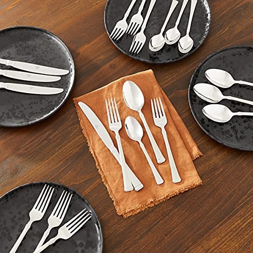 Flatware Service for 4, 20 Piece 20-Piece Flatware Set, Service for 4 Harmony