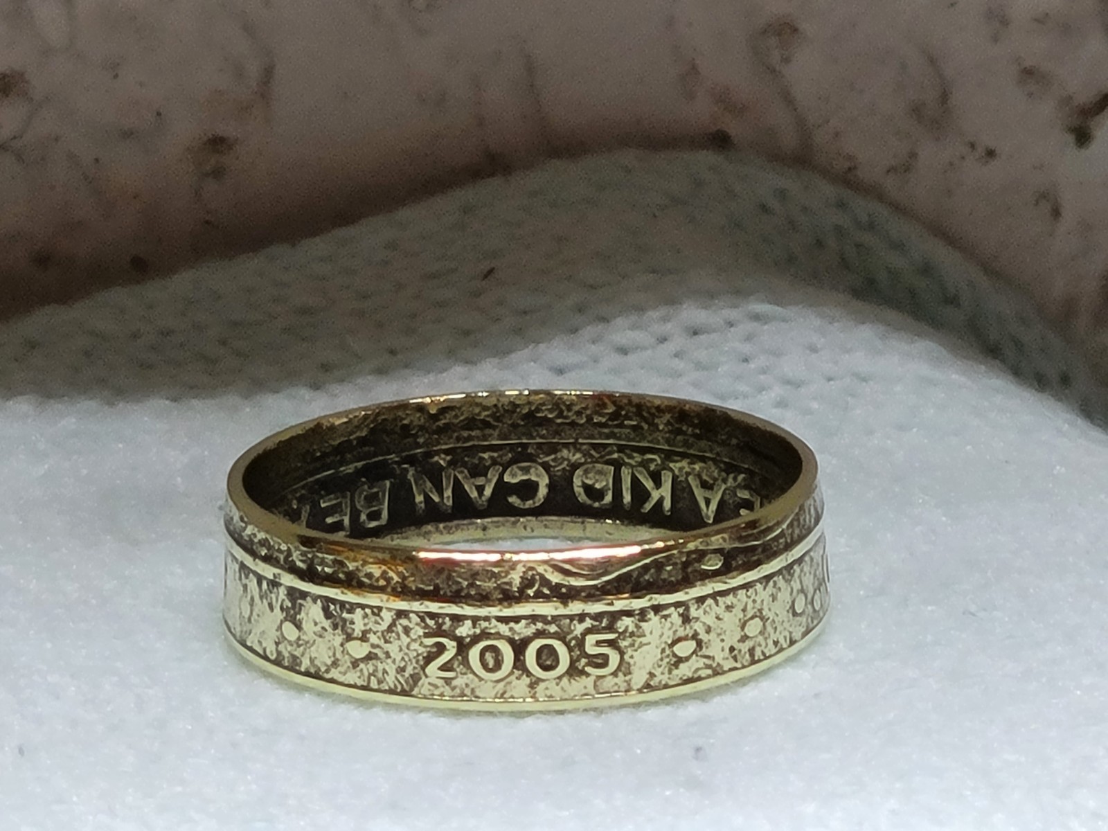 CHUCK e CHEESE- 2005 - Size 12 Token Coin Ring