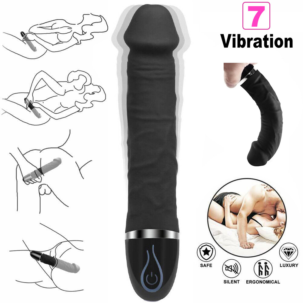 Realistic Dildo Vibrator Clit Vibrating Dildos G-Spot Massager Sex Toy for Women
