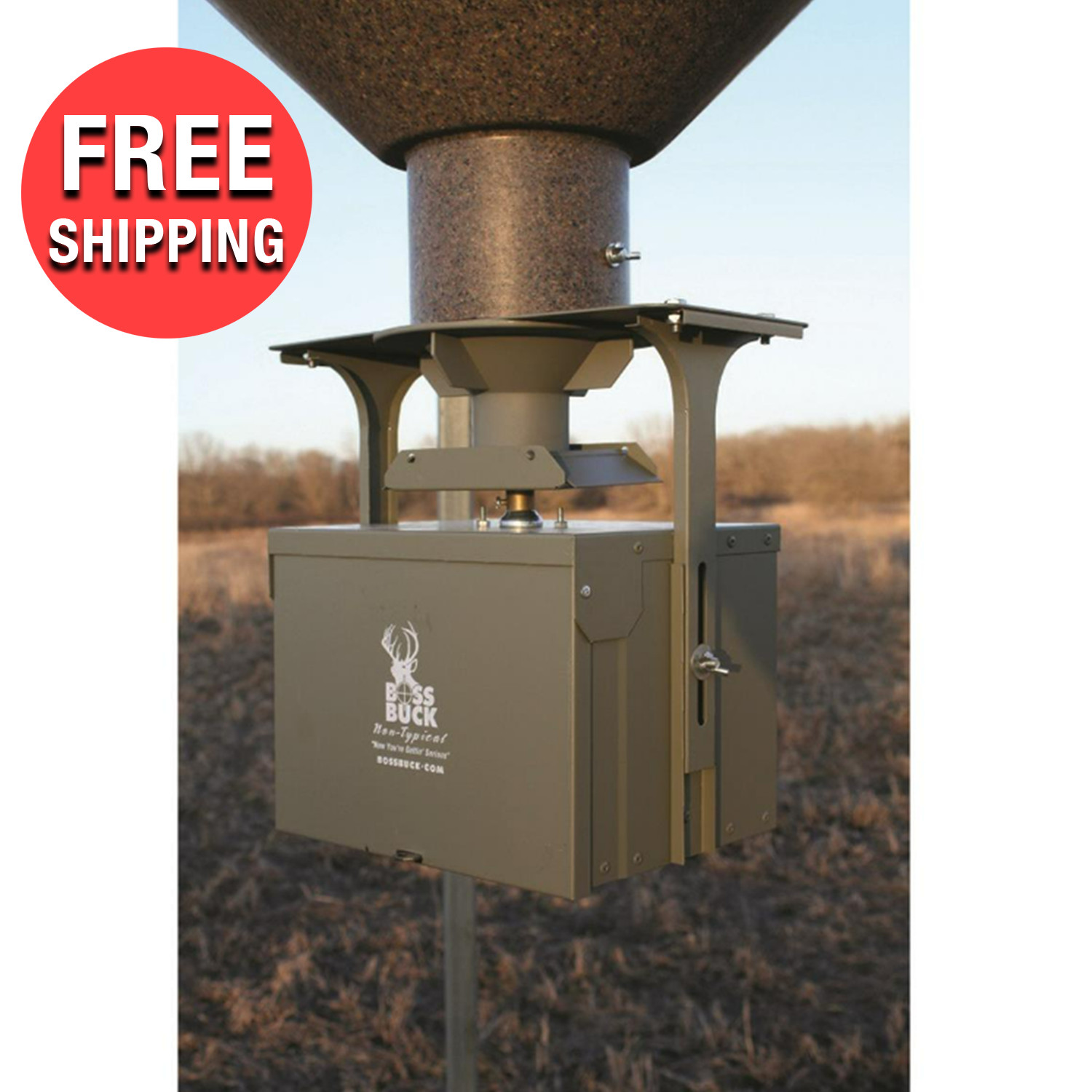 Heavy-Duty 12V Automatic Feed Flow and Distance Control Outdoor Kit with Timer