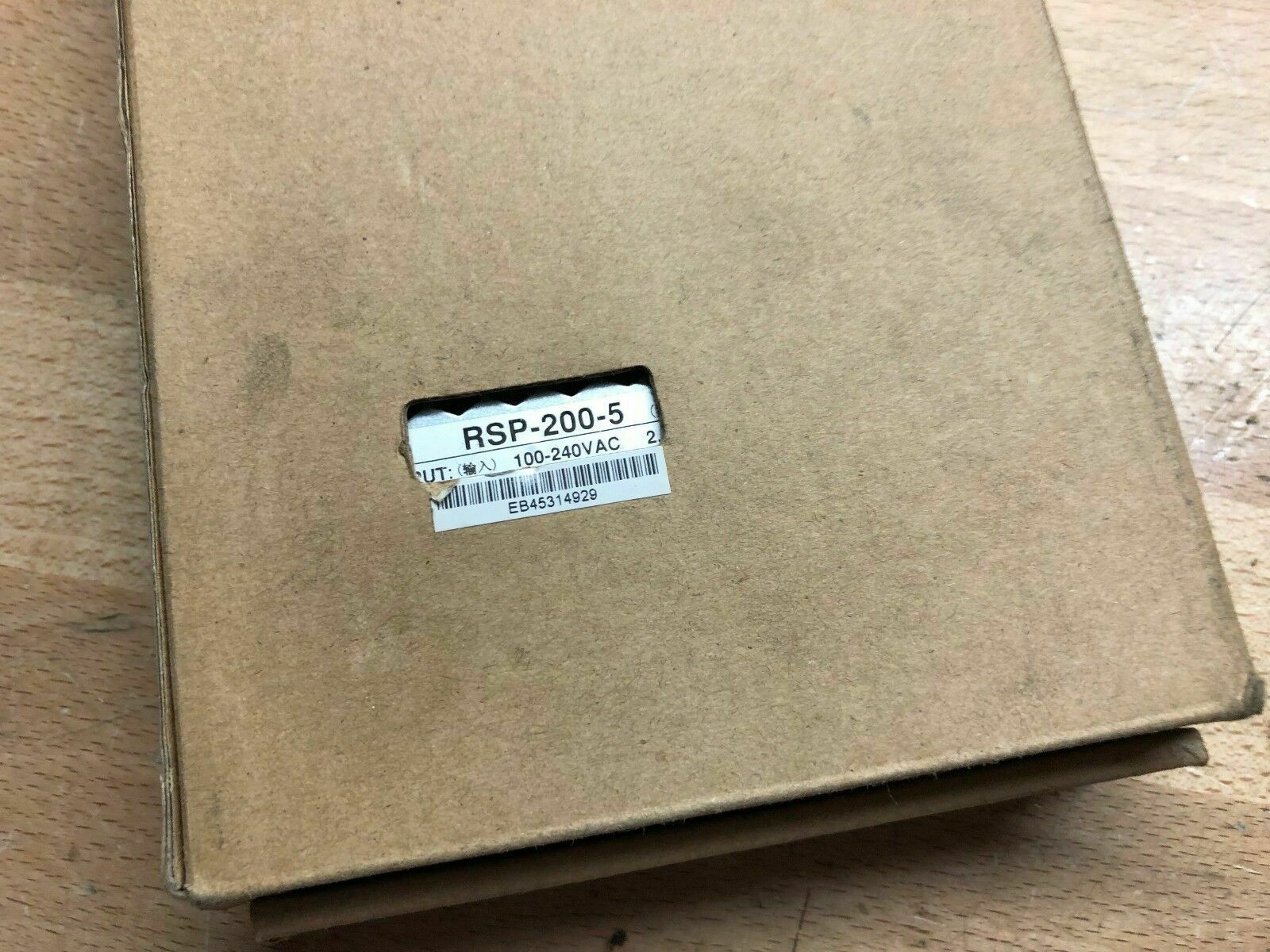 Mean Well RSP-200-5 200 Watt Single Output Power Supply with PFC Function-NIB