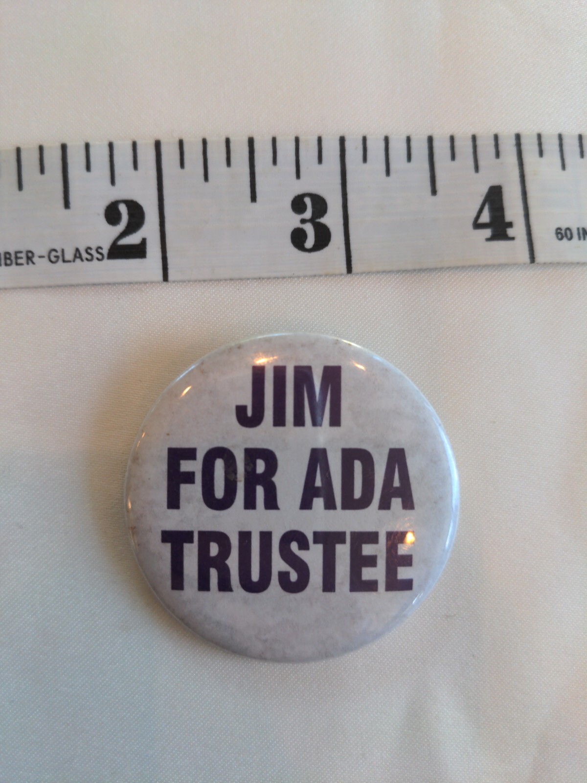 Jim For ADA Trustee Campaign Pin American Dental Association