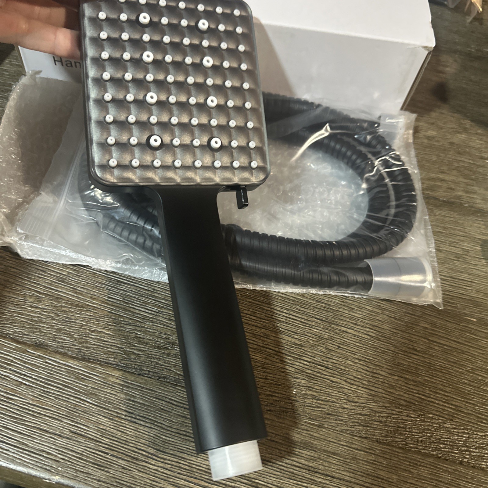 GRICH Venus Handheld Shower Head NEW Matte Black