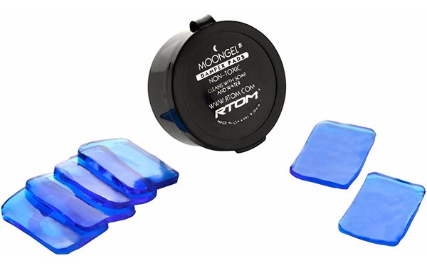 RTOM Original Moongel Percussion Dampener Blue 6pc
