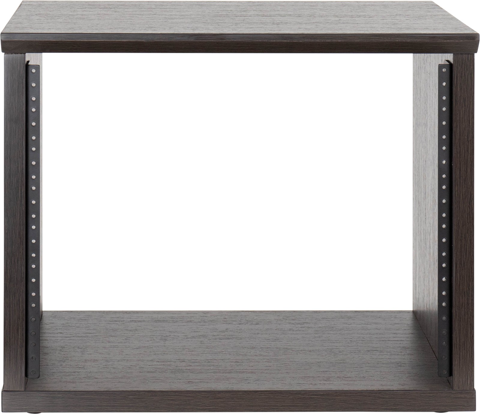 Gator Frameworks Elite 8U Desktop Studio Rack - Dark Walnut Brown