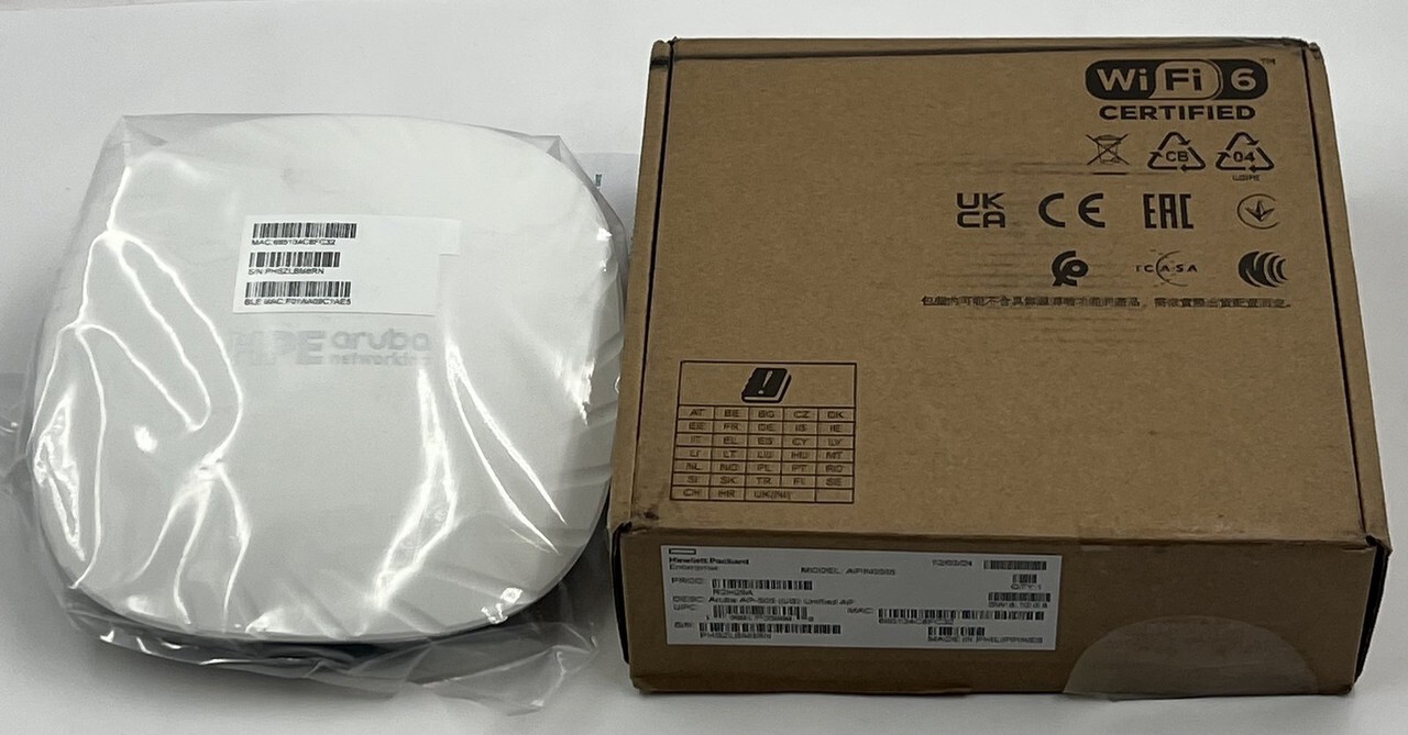 HPE ARUBA AP-505 APIN0505 WIRELESS ACCESS POINT R2H29A