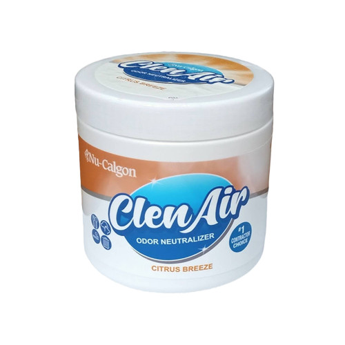 Nu-Calgon 6102-10 ClenAir Citrus Breeze HVAC Odor Eliminator Gel Block