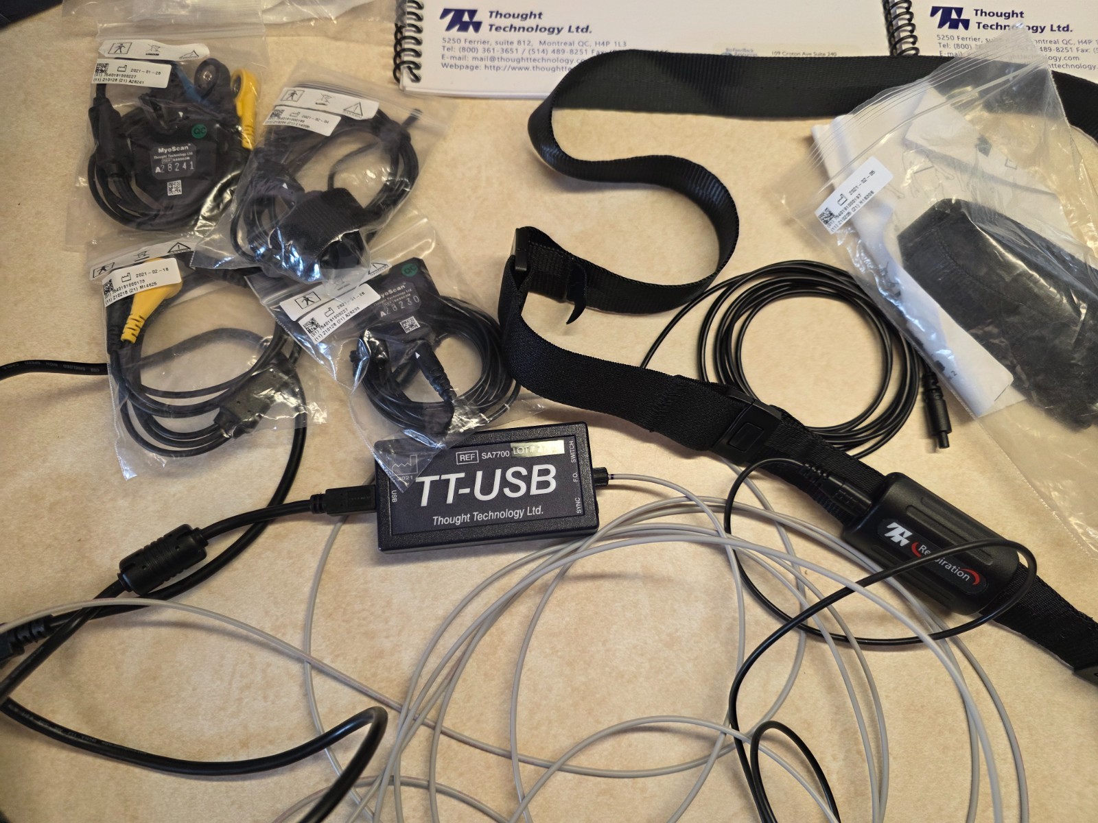 ProComp Infiniti Biofeedback - SA7500 + Laptop + Accessories