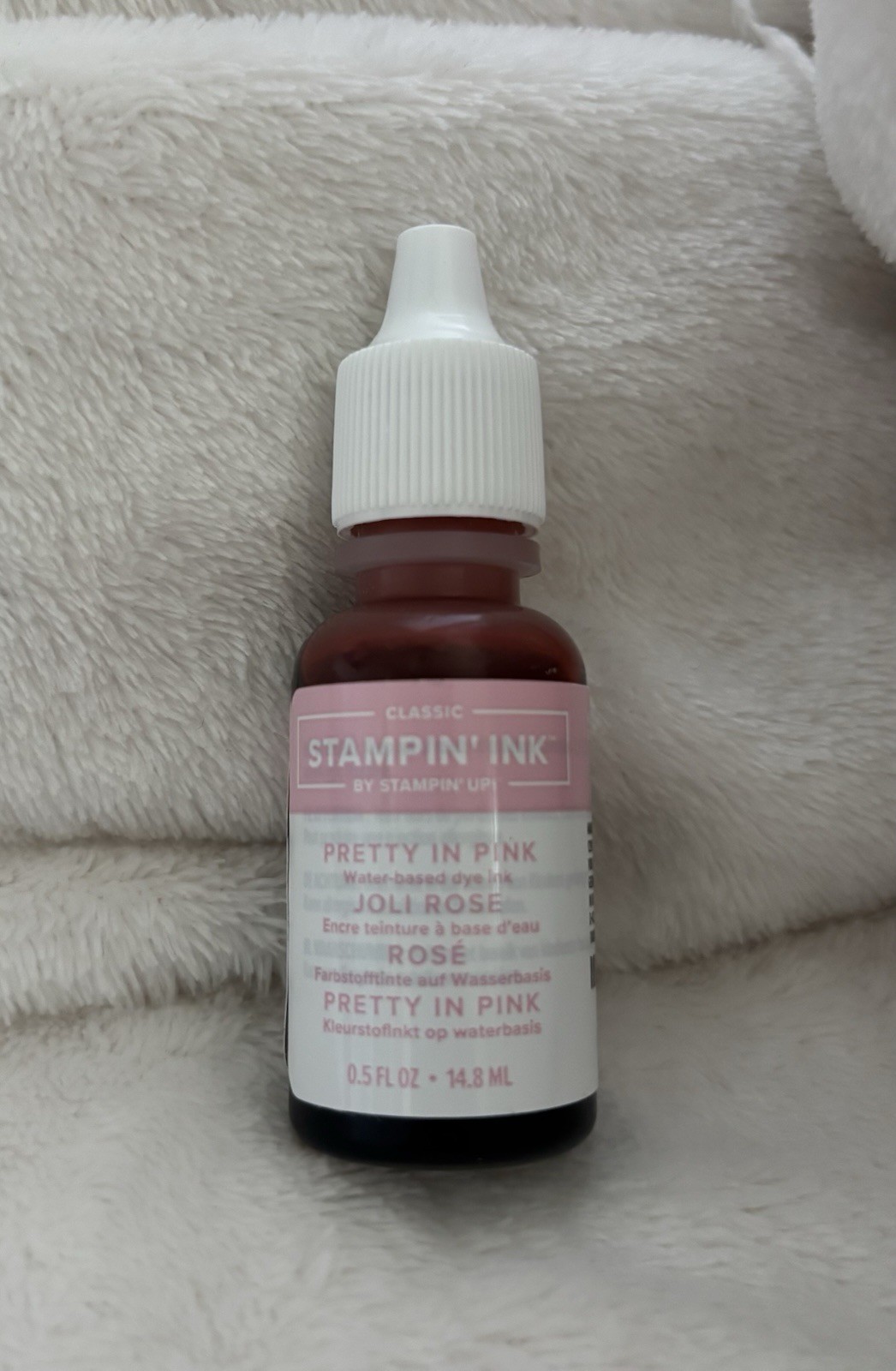 Stampin Up PRETTY IN PINK Ink Refill - Pink, Retired, New