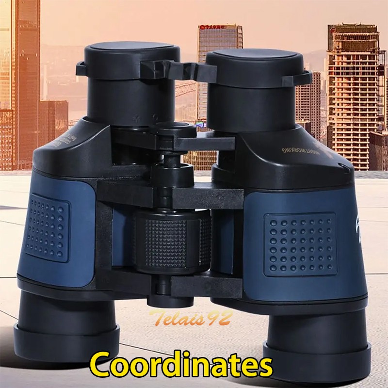 3000M 60X60 HD Military Zoom Binoculars Day/Night Army Optics Hunting Camping.