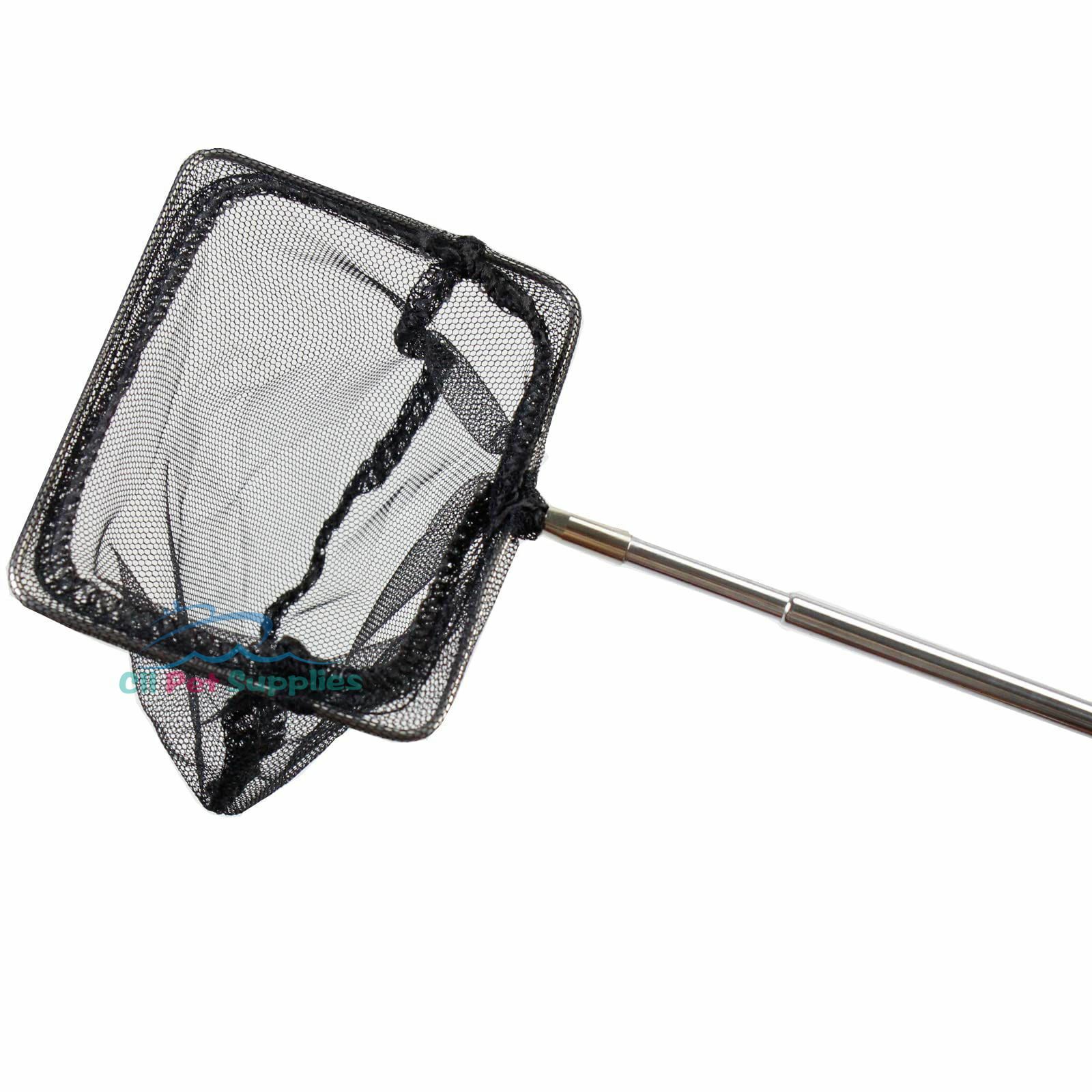 AQUANEAT Shrimp Net, Fish Net Aquarium, Fish Tank Net with Extendable Stainless