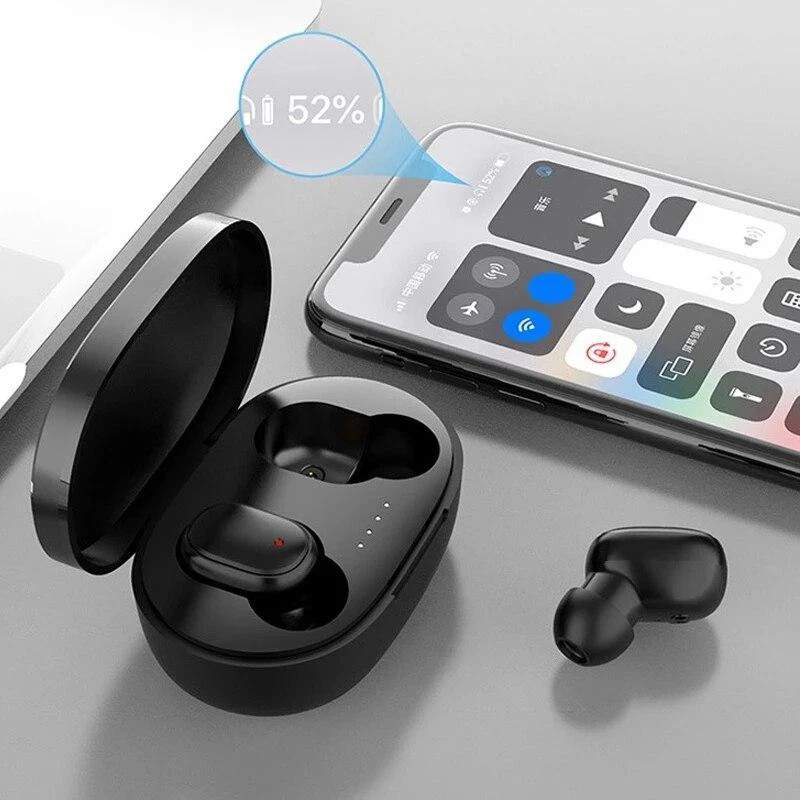 TWS Bluetooth Wireless Earbuds Waterproof Bluetooth 5.0 Headset Noise Cancelling